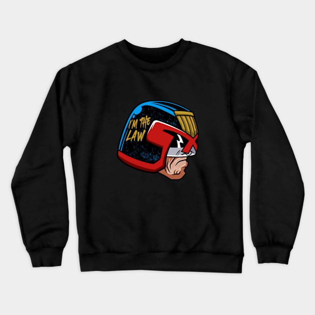 full metal dredd Crewneck Sweatshirt by Playground